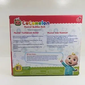 CoComelon Musical Soap Dispenser　ヒビあり　中古 CoComelon Musical Soap Dispenser Wash Your Hands Song Lights